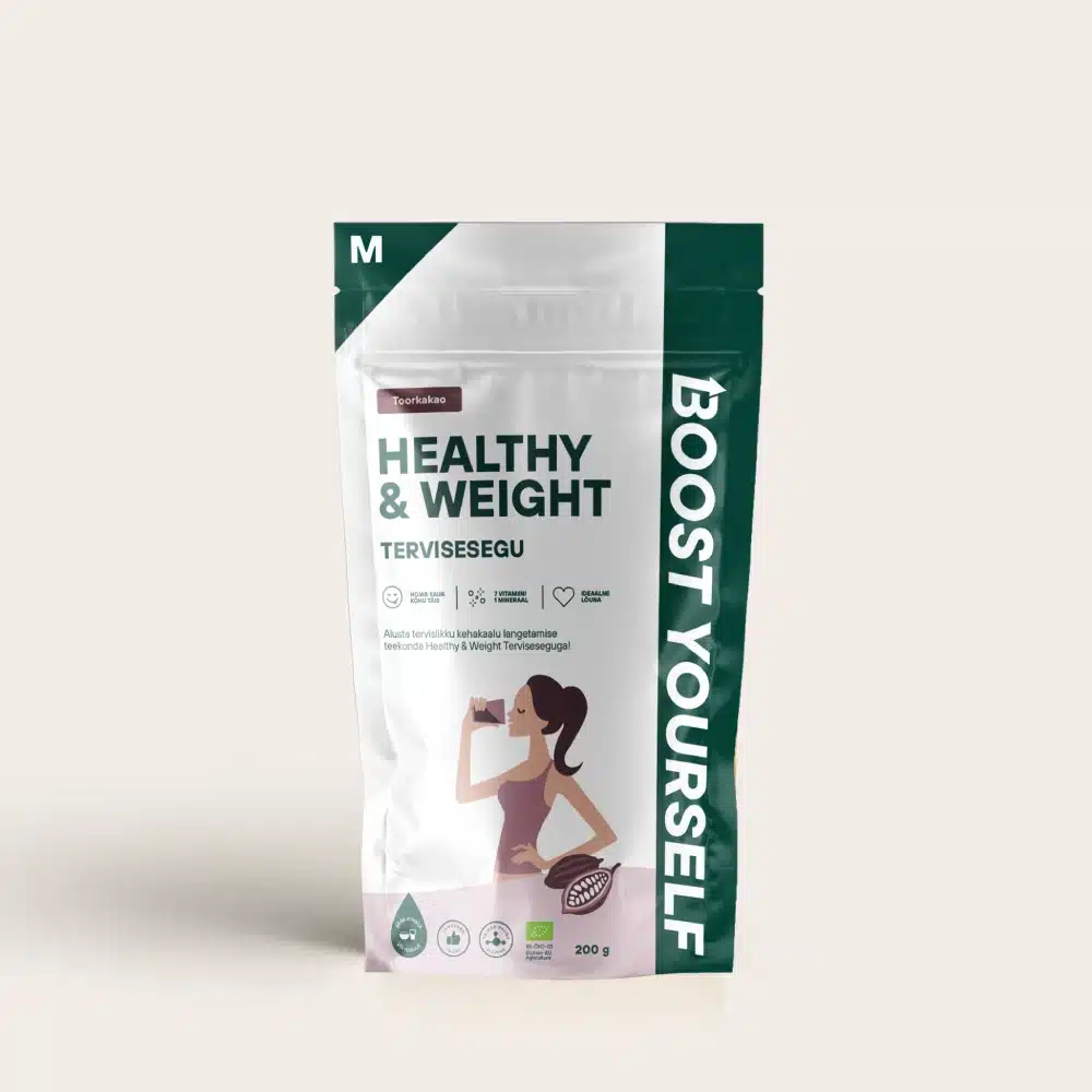 Boost Yourself Healthy & Weight tervisesegu_ Raw Cacao 200g