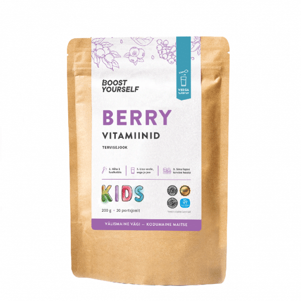 Boost Yourself berry vitamiinid kids 200g