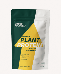 Boost Yourself Training plant protein banana cinnamon 300g.