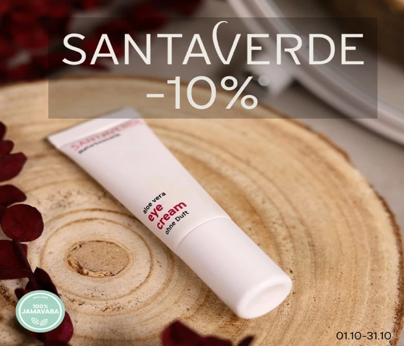 SantaVerde -10% esilehe väike bänner