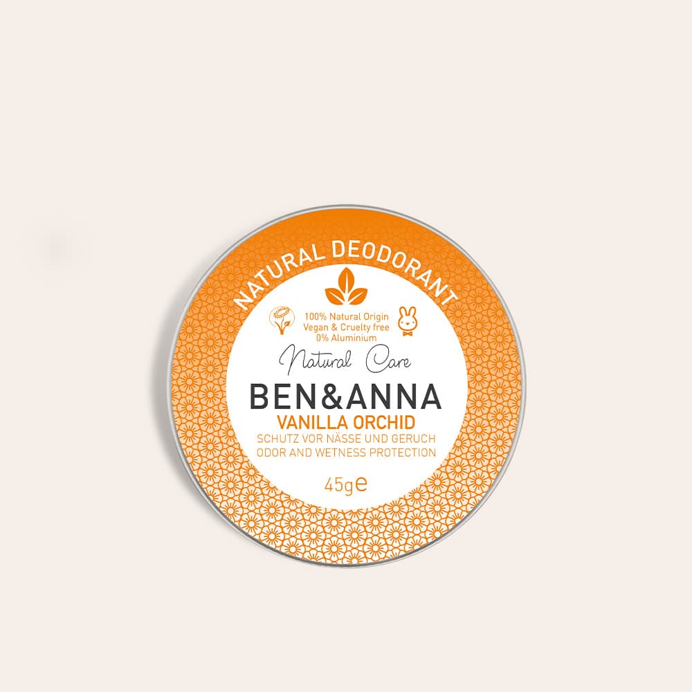 Ben&Anna Kreemdeodorant Vanilla Orchid 45 g