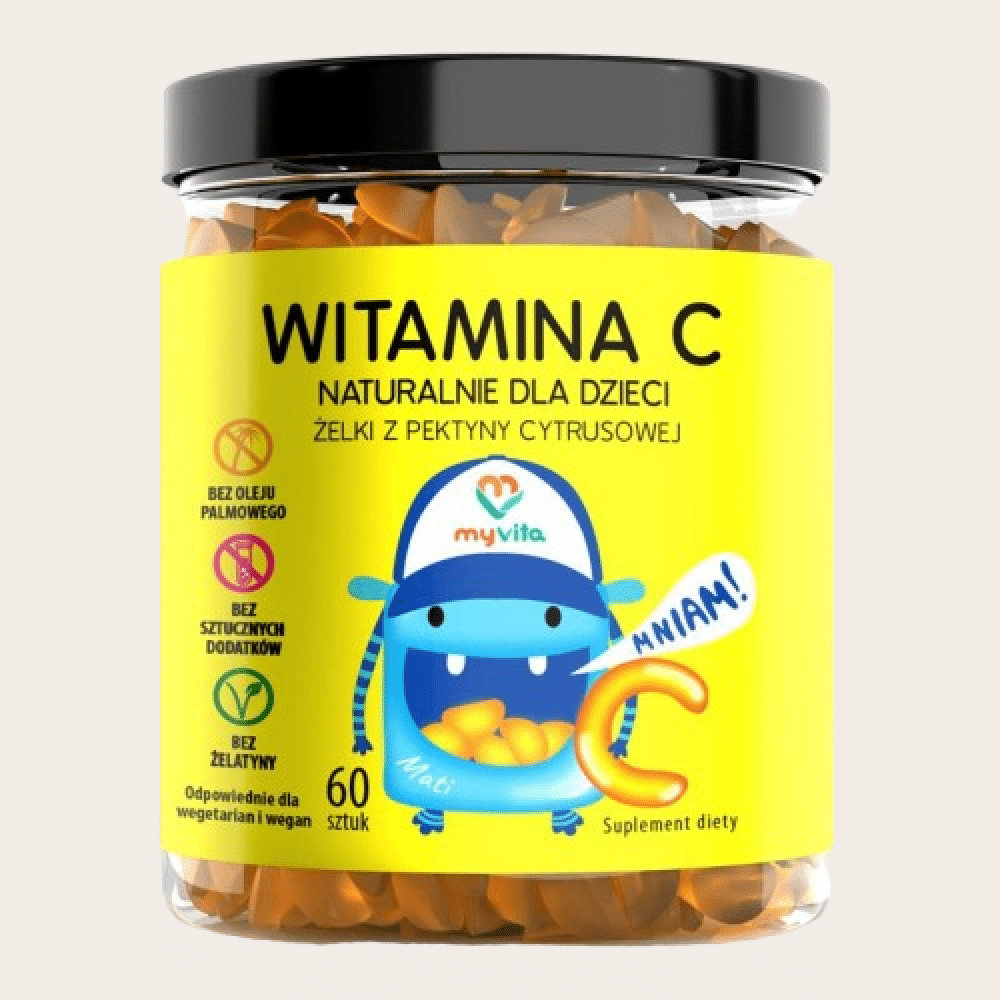 MyVita C vitamiini looduslikud kummikommid lastele N60 Boost Yourself