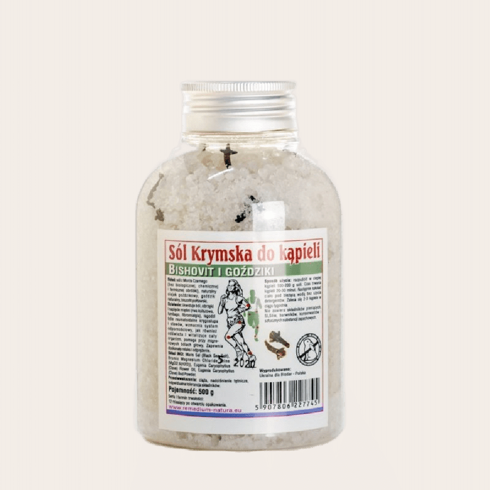 Remedium Natura Musta mere vannisool Bishofit mineraalainetega 500g Boost Yourself