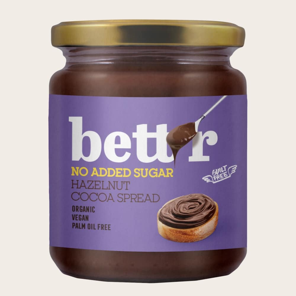 Bett&#039;r Kakao-metspähklimääre, ilma lisatud suhkruta 250g