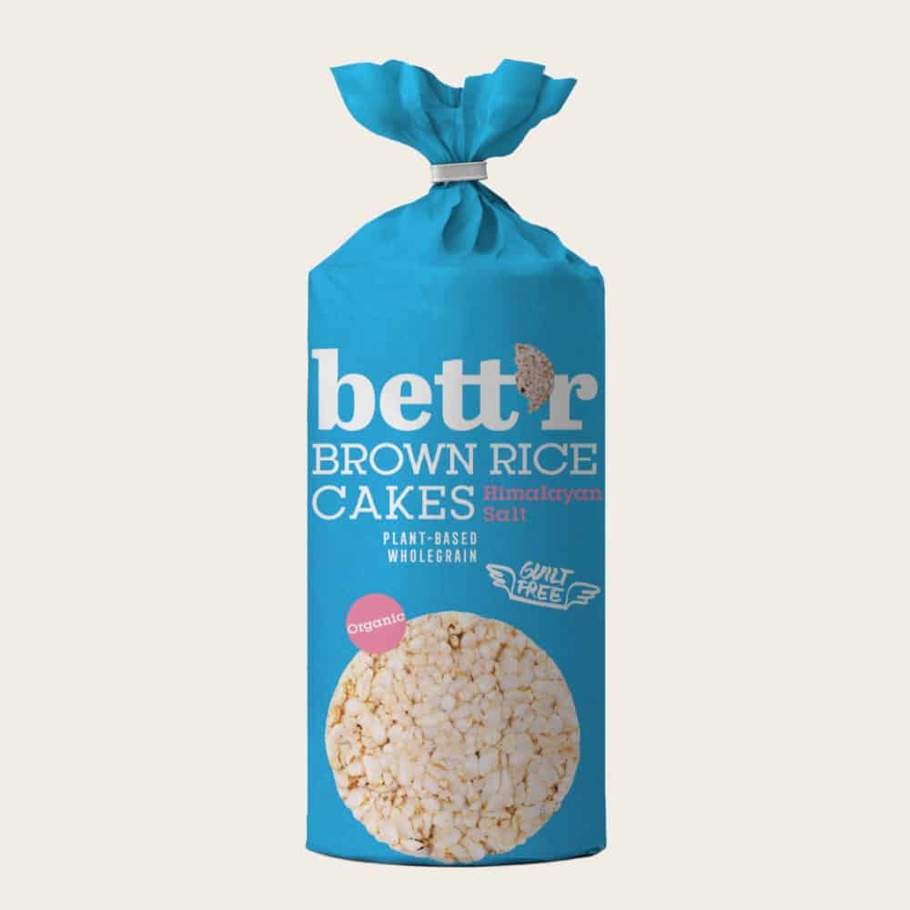 Bett`r Рисовые лепешки с гималайской солью 120 г