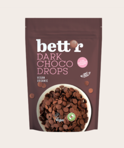 Bett`r Tumedašokolaadinööbid kookossuhkruga, gluteenivaba, 200g