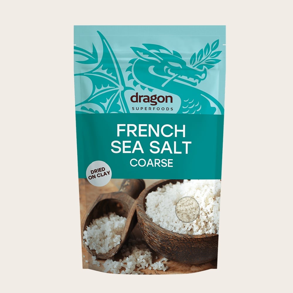 Dragon Superfoods Французская морская соль крупная 500 г