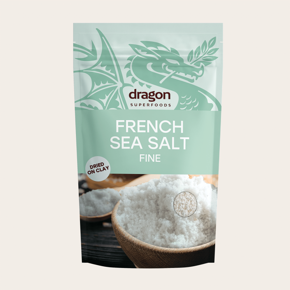 Dragon Superfoods Французская морская соль мелкая 500 г