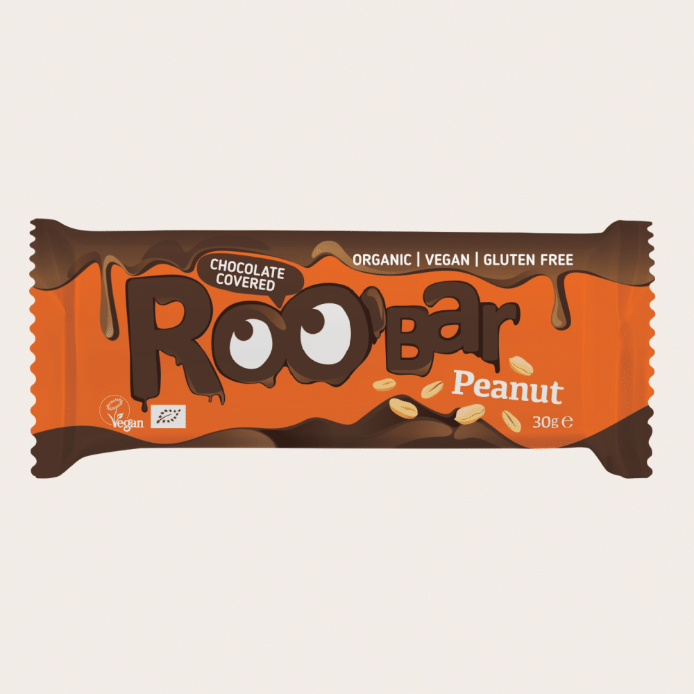Багет Roobar с арахисовой глазурью в шоколаде 30 г