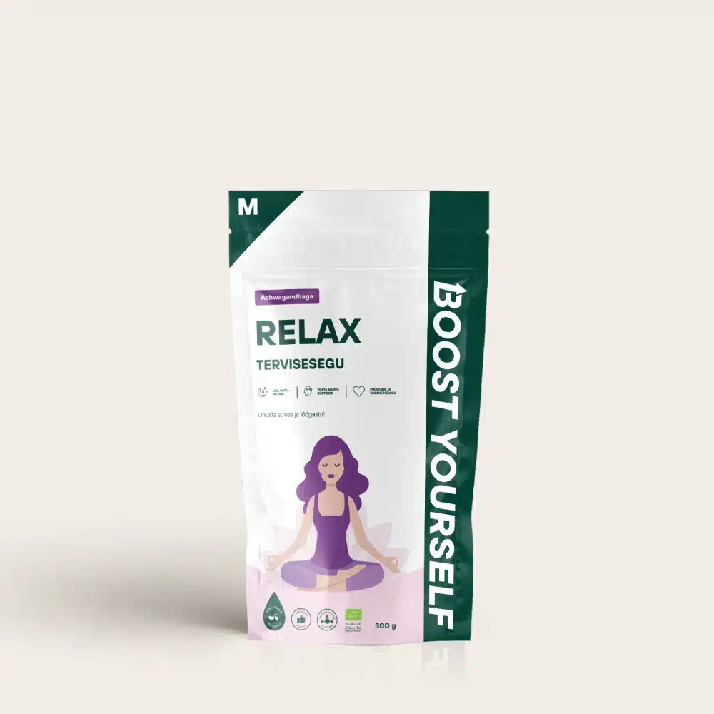 Boost Yourself Relax Ashwagandha "Unusta stress ja lõõgastu!" 300 g