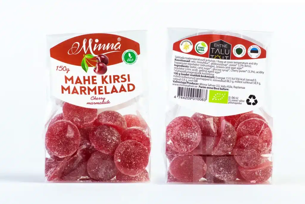 Minna Mahe kirsi marmelaad 150g