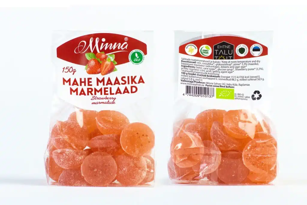 Minna Mahe maasika marmelaad 150g