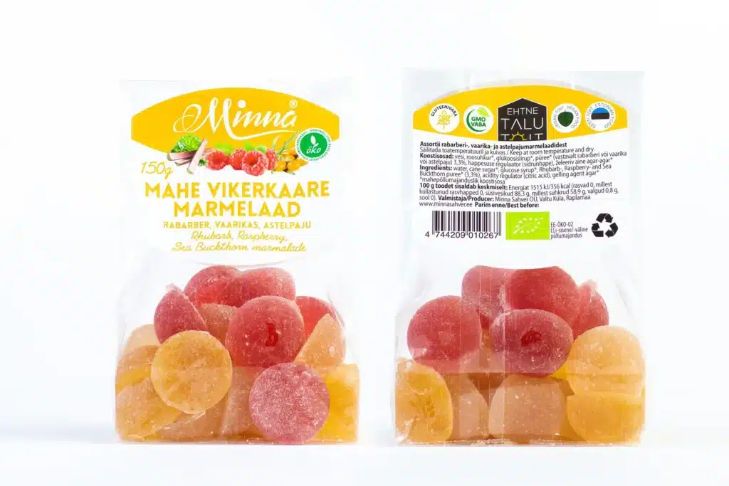 Minna Mahe vikerkaare marmelaad 150g